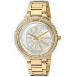 Ρολόι Michael Kors Taryn MK6550 Με Χρυσό Μπρασελέ & Άσπρο Καντράν