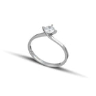 Μονόπετρο Με Διαμάντι Φλόγα 1.29ct-H-VS2-EX Με Πιστοποίηση IGI