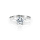 Μονόπετρο Φλόγα Με Διαμάντι 1.29ct-H-VS2-EX Με Πιστοποίηση IGI