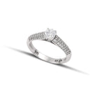 Μονόπετρο Δαχτυλίδι Με Διαμάντι 1.29ct-H-VS2-EX Με Πιστοποίηση IGI
