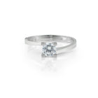 Μονόπετρο Με Διαμάντι Φλόγα 1.29ct-H-VS2-EX Με Πιστοποίηση IGI