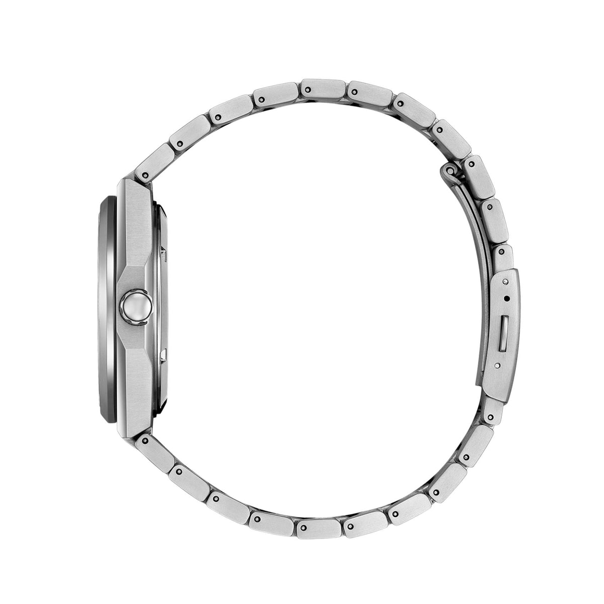 Το στιβαρό μπρασελέ τιτανίου του ανδρικού ρολογιού Citizen Automatic Zenshin NJ0180-80X