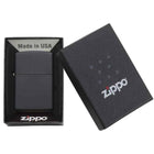 Αναπτήρας Zippo Black Matte 218 Αντιανεμικός