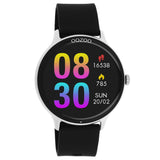 Ρολόι Smartwatch Oozoo Q00130 Με Μαύρο Λουράκι Καουτσούκ