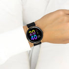Ρολόι Smartwatch Oozoo Q00133 Με Μαύρο Λουράκι Καουτσούκ