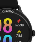 Ρολόι Smartwatch Oozoo Q00134 Με Μαύρο Λουράκι Καουτσούκ