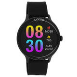 Ρολόι Smartwatch Oozoo Q00134 Με Μαύρο Λουράκι Καουτσούκ