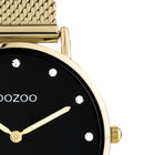 Ρολόι Oozoo Vintage C20242 Με Χρυσό Μπρασελέ & Ζιργκόν 32mm