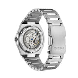 Open Back του Citizen Automatic Super Titanium Zenshin 60 NK5020-58P, όπου φαίνεται ο μηχανισμός Caliber 8322-21A