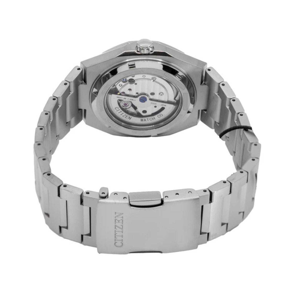 Open Back  του Citizen Automatic Super Titanium Zenshin 60 NK5020-58X, όπου φαίνεται ο μηχανισμός Caliber 8322-21A