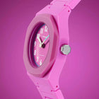 Παιδικό Ρολόι D1 Milano Flamingo D1-NCBJ03 Με Ροζ Polycarbonate Μπρασελέ