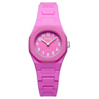 Παιδικό Ρολόι D1 Milano Flamingo D1-NCBJ03 Με Ροζ Polycarbonate Μπρασελέ
