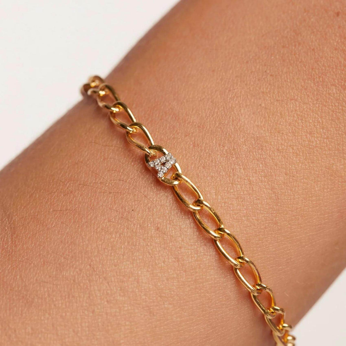 Βραχιόλι Pdpaola PU01-538-U Letters Letter A Link
