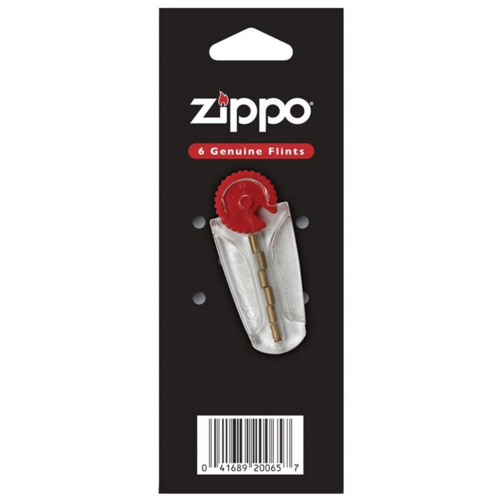 Συσκευασία ανταλλακτικών 6 τεμαχίων για πέτρες αναπτήρα Zippo. 
