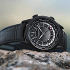 Raymond Weil Freelancer Worldtimer GMT 2765-BKC-20001 Με Μαύρο Δερμάτινο Λουράκι
