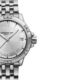 Ρολόι Raymond Weil Tango Classic Ladies 5960-ST-00658 με ασημί ατσάλινο μπρασελέ και ασημί καντράν διαμέτρου 30mm.