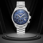 Ρολόι Roamer 993819-41-45-20 Pro Chrono Με Ασημί Μπρσελέ