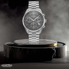Ρολόι Roamer Pro Chrono 993819-41-85-20 Χρονογράφος Με Ασημί Μπρασελέ