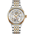 Ρολόι Roamer Competence Skeleton III 101663-47-15-10 Με Δίχρωμο Μπρασελέ
