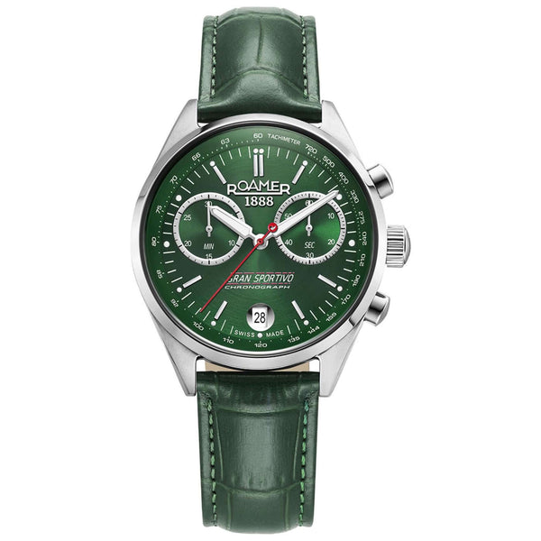 Box Set Roamer Gran Sportivo 978818-41-75-20 Χρονογράφος Με Μπρασελέ & Λουράκι