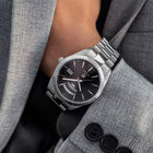 Ρολόι Roamer Primeline Daydate 981662-41-55-90 Αυτόματο Με Μπρασελέ