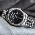 Ρολόι Roamer Primeline Daydate 981662-41-55-90 Αυτόματο Με Μπρασελέ