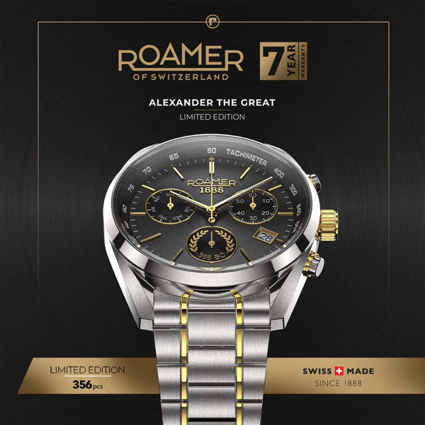 Ρολόι Roamer Pro Chrono Alexander the Great 993819-47-85-21 Limited Edition