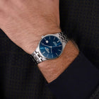 Ρολόι Roamer Slim Line Classic 512833-41-45-20 Με Ασημί Μπρασελέ