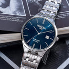 Ρολόι Roamer Slim Line Classic 512833-41-45-20 Με Ασημί Μπρασελέ
