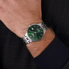 Ρολόι Roamer Slim Line Classic 512833-41-75-20 Με Ασημί Μπρασελέ