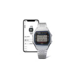 Unisex ρολόι Casio Vintage ABL-100WE-1AEF με Bluetooth και σύνδεση με smartphone.