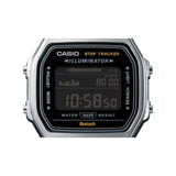 Unisex ρολόι Casio Vintage ABL-100WE-1BEF με Bluetooth και συγχρονισμό με smartphone για ακριβή ώρα.