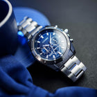 Ρολόι Citizen AN8201-57L Χρονογράφος Με Ασημί Μπρασελέ