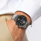 Ρολόι Citizen Eco-Drive AT2141-87E Χρονογράφος Με Ασημί Μπρασελέ
