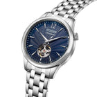 Αυτόματο Ρολόι Citizen Classic NH9131-73L Με Ασημί Μπρασελέ & Μπλε Καντράν