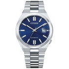 Αυτόματο Ρολόι Citizen NJ0150-81L Tsuyosa Με Ασημί Μπρασελέ & Μπλε Καντράν