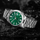 Αυτόματο Ρολόι Citizen NJ0150-81X Tsuyosa Με Ασημί Μπρασελέ & Πράσινο Καντράν