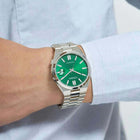 Αυτόματο Ρολόι Citizen NJ0150-81X Tsuyosa Με Ασημί Μπρασελέ & Πράσινο Καντράν