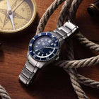 Ρολόι Citizen Promaster Divers NB6021-68L Με Ασημί Μπρασελέ & Μπλε Καντραν