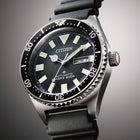 Καταδυτικό Ρολόι Citizen Promaster Divers NY0120-01EE Με Μαύρο Καουτσούκ Λουράκι