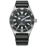 Καταδυτικό Ρολόι Citizen Promaster Divers NY0120-01EE Με Μαύρο Καουτσούκ Λουράκι