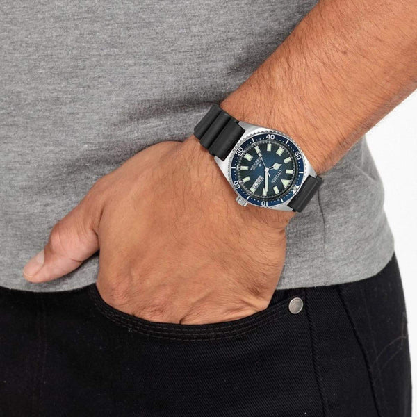 Καταδυτικό Ρολόι Citizen Promaster Divers NY0129-07LE Με Μαύρο Καουτσούκ Λουράκι