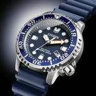 Καταδυτικό Ρολόι Citizen Promaster Eco-Drive Divers BN0151-17L Με Μπλε Καουτσούκ