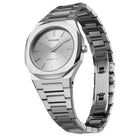Ρολόι D1 Milano D1-UTBL30 Ultra Thin Zephyr Silver Με Ασημί Μπρασελέ