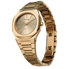Ρολόι D1 Milano D1-UTBL31 Ultra Thin Zephyr Gold Με Χρυσό Μπρασελέ