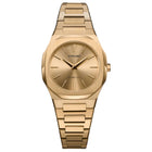 Ρολόι D1 Milano D1-UTBL31 Ultra Thin Zephyr Gold Με Χρυσό Μπρασελέ