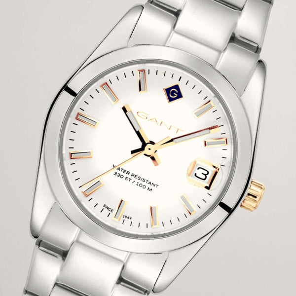 Ρολόι Gant G186001 Everett Mini Με Ασημί Μπρασελέ