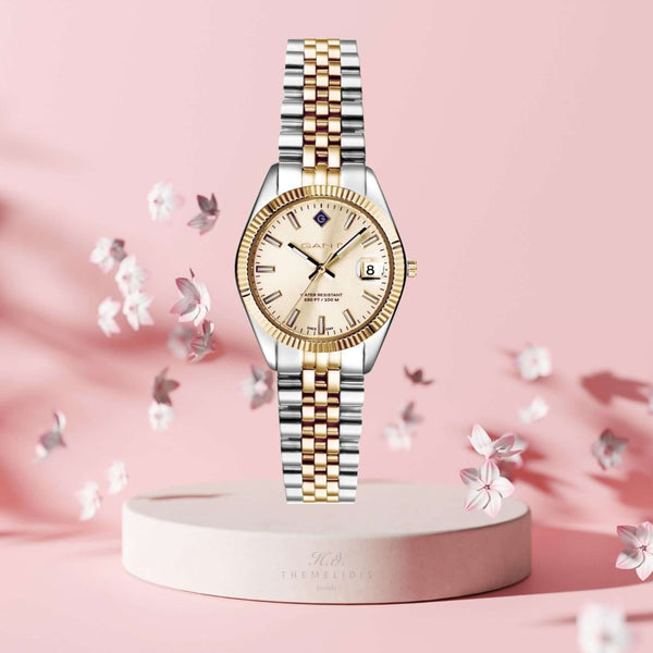 Ρολόι Gant Sussex Mini G181011 Με Δίχρωμο Μπρασελέ