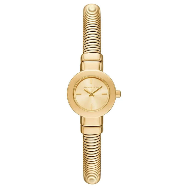 Γυναικείο ρολόι Michael Kors Gramercy MK7527 με ατσάλινο μπρασελέ σε χρυσό χρώμα και κάντραν διαμέτρου 21mm σε χρυσό χρώμα.