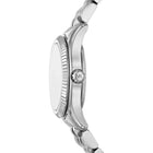 Ρολόι Michael Kors Lexington MK4843 Με Ασημί Μπρασελέ & Ασημί Καντράν